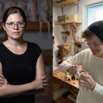Artists Christina A. West (left) and Katie Hudnall (right). Images courtesy of the artists.