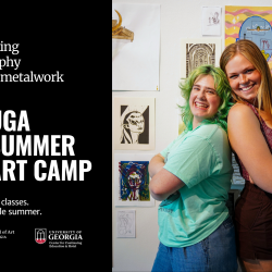 2025 UGA Summer Art Camp banner